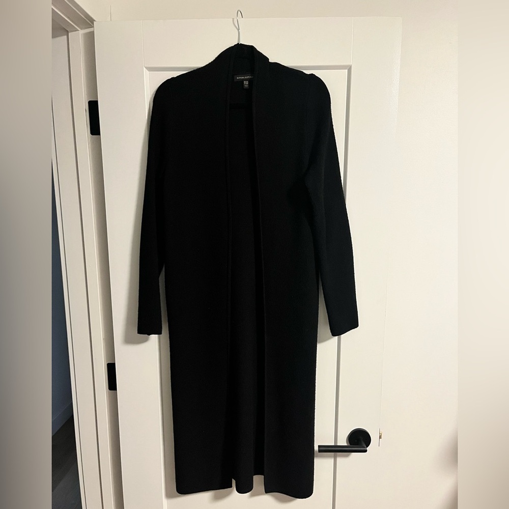Banana Republic Black Long Open Cardigan
